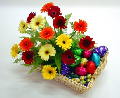  Ankara Pursaklar �i�ek online �i�ek sipari�i  sepette gerbera �i�ekleri 
