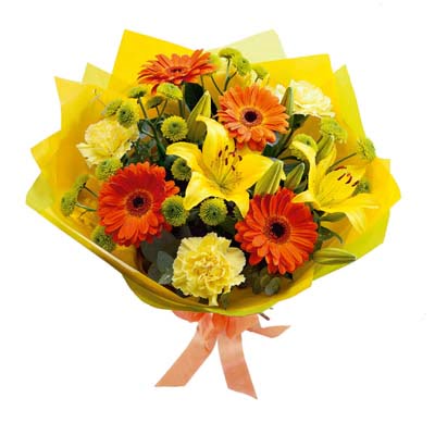  Ankara �Pursaklar i�ek , �i�ek�i , �i�ek�ilik  orta boy  buket demetlik - karisik buket anneler g�n�  i�in - 