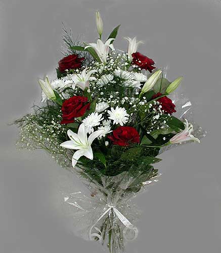  Ankara uluslararas� �i�ek g�nderme  super g�rsel buket tanzimi