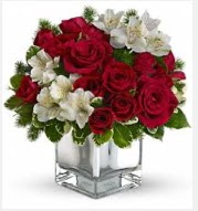 11 adet k�rm�z� g�l ve beyaz k�r �i�ekleri  Ankara Pursaklar 14 �ubat sevgililer g�n� �i�ek 