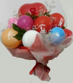 Benimle Evlenirmisin balon buketi  Ankara uluslararas� �i�ek g�nderme 