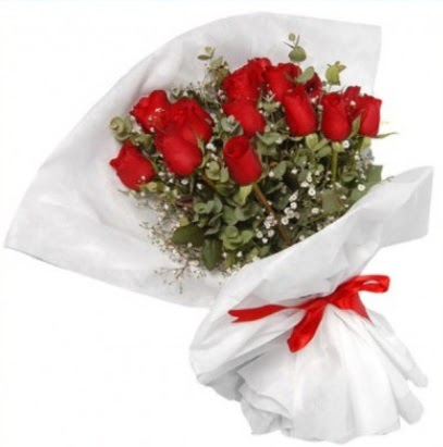 9 adet k�rm�z� g�l buketi  Ankara �i�ek�i ma�azas� 