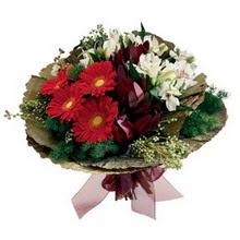  Ankara Pursaklar 14 �ubat sevgililer g�n� �i�ek  gerbera ve mevsim demeti