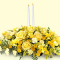  Ankara �i�ek�i ma�azas�  sadece sarilar ve mum