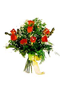 9 adet se�me kirmizi g�l   Ankara �i�ek g�nderme sitemiz g�venlidir 