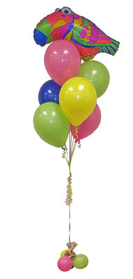  Ankara Pursaklar �i�ek yolla  Sevdiklerinize 17 adet u�an balon demeti yollayin.