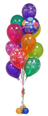 Ankara �i�ek sat���  Sevdiklerinize 17 adet u�an balon demeti yollayin.