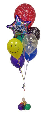  Ankara �Pursaklar i�ek , �i�ek�i , �i�ek�ilik  Sevdiklerinize 17 adet u�an balon demeti yollayin.