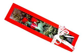  Ankara Pursaklar �nternetten �i�ek sipari�i  Kutuda 3 adet g�l