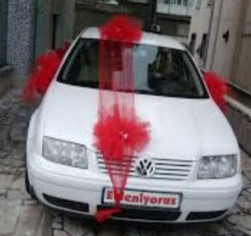  Ankara ucuz �i�ek g�nder  �i�eksiz gelin arabas� s�slemesi