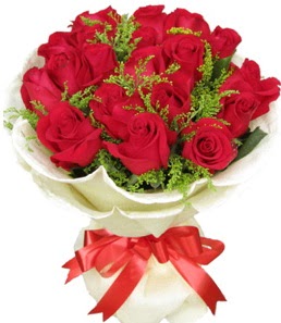 19 adet k�rm�z� g�lden buket tanzimi  Ankara �i�ek servisi , �i�ek�i adresleri  