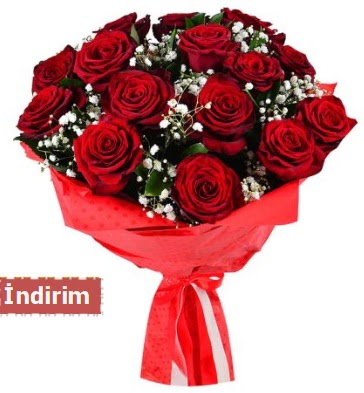12 Adet k�rm�z� a�k g�lleri  Ankara �i�ek sat���  