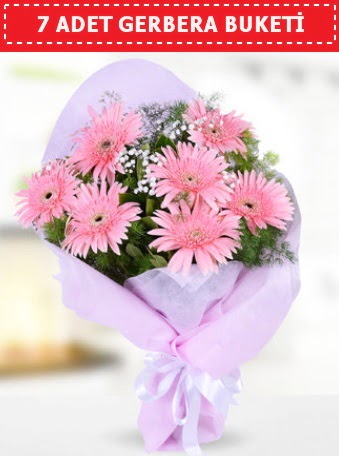 Pembe Gerbera Buketi  Ankara �Pursaklar i�ek , �i�ek�i , �i�ek�ilik 