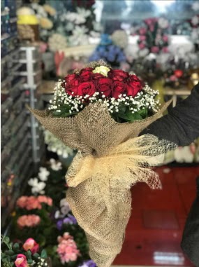 12 adet k�rm�z� 1 adet beyaz g�l buketi  Ankara Pursaklar �nternetten �i�ek sipari�i 